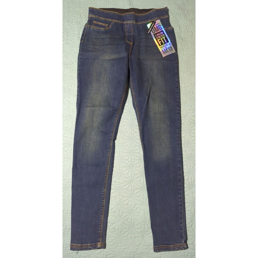 Coco+Carmen OMG Skinny High Rise Sz M Holds-You-In Lifts-You-Up Pull On Jeggings